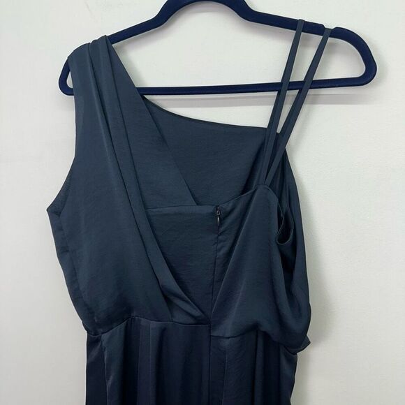 Reiss Women’s Ostia Navy Strappy Shoulder Maxi Dress - Picture 14 of 16